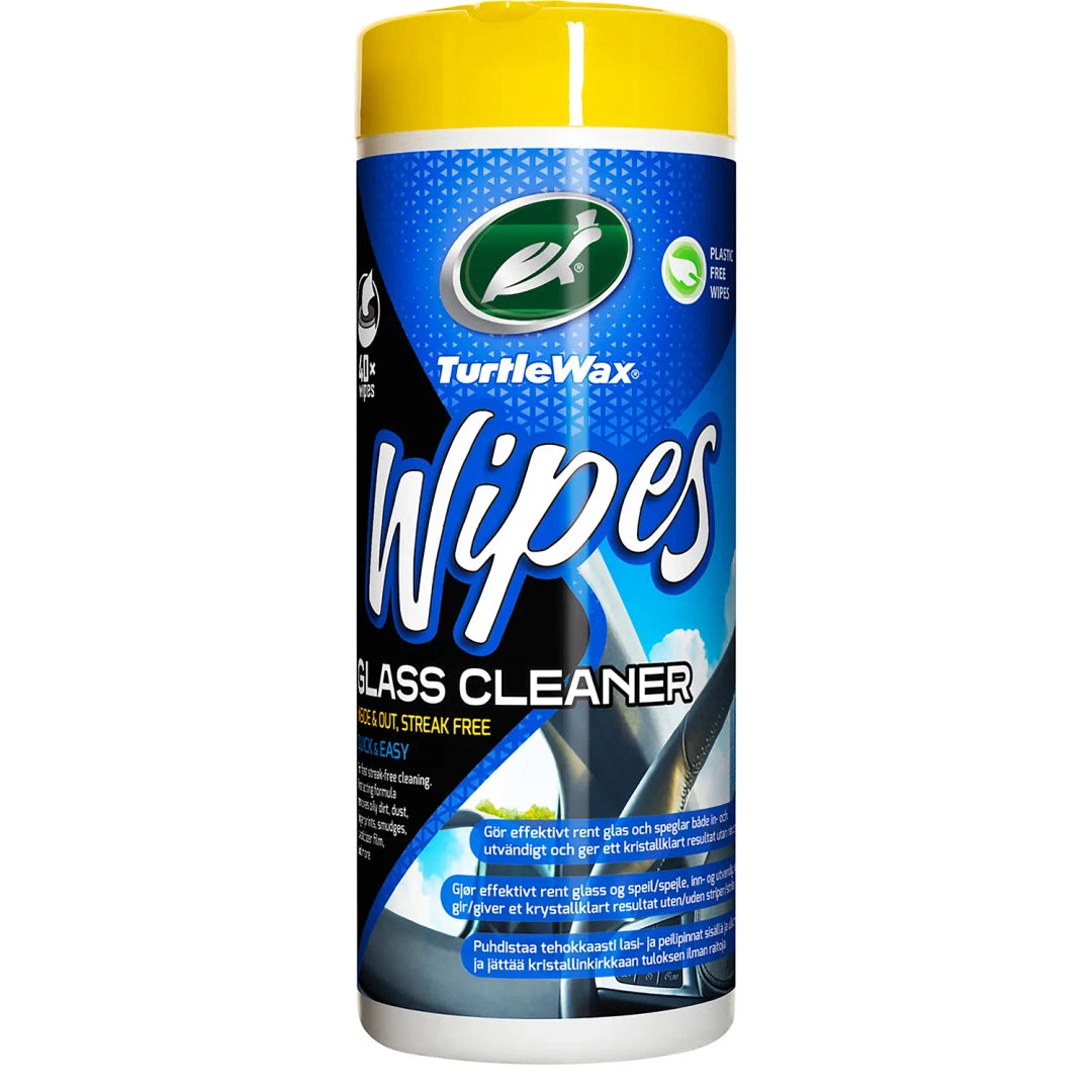 TURTLE WAX WIPES GLASS