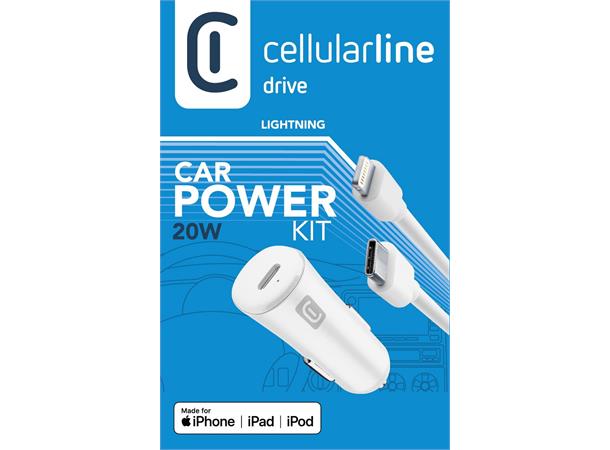 12/24V ladekit USB - C til Lightning - Per Hagen Bilrekvisita