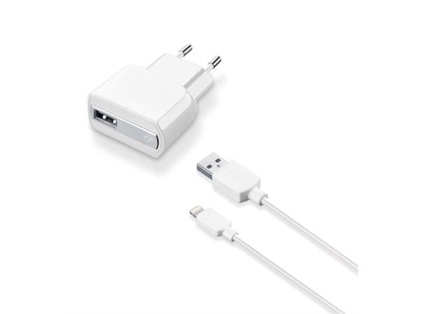 220 V ladekit for iPhone - 12w - Per Hagen Bilrekvisita