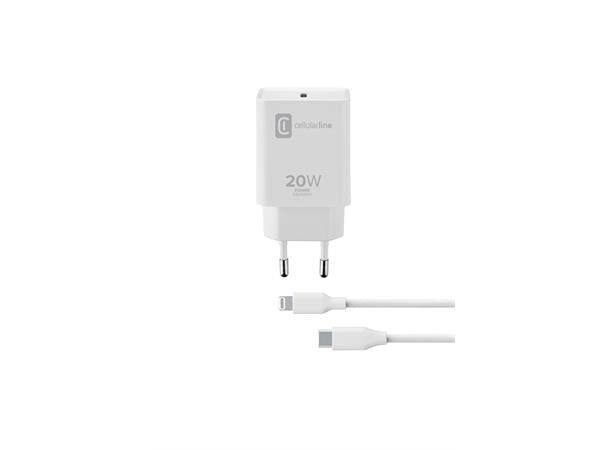 220 V ladekit med Lightning Type - C - Per Hagen Bilrekvisita