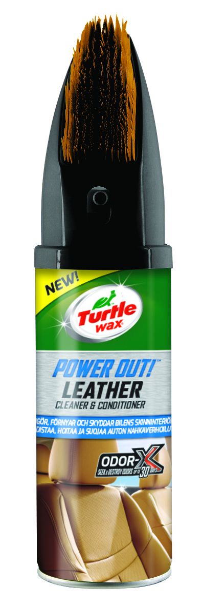 POWER OUT  LEATHER CLEANER & C