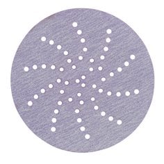3M™ Hookit™ Purple Sliperondell 334U, 75 mm, 60 hull, P500 - Per Hagen Bilrekvisita