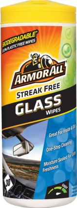 ARMOR ALL STREAK FREE GLASS WIPES