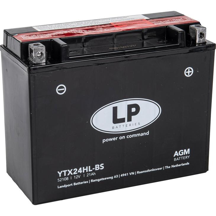 YTX24HL-BS AGM MC Batteri.  (BMW I3 backup batteri)