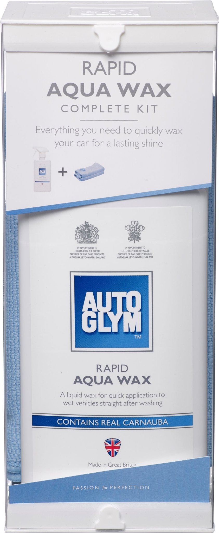 AQUA WAX 500 KIT 500 ML. FLASK - Per Hagen Bilrekvisita