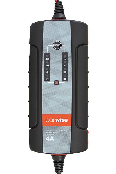 CARWISE BATTERILADER 4 AMP - Per Hagen Bilrekvisita