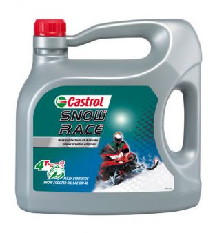 CASTROL SNOW RACE 4T 0W - 40 4X4 - Per Hagen Bilrekvisita