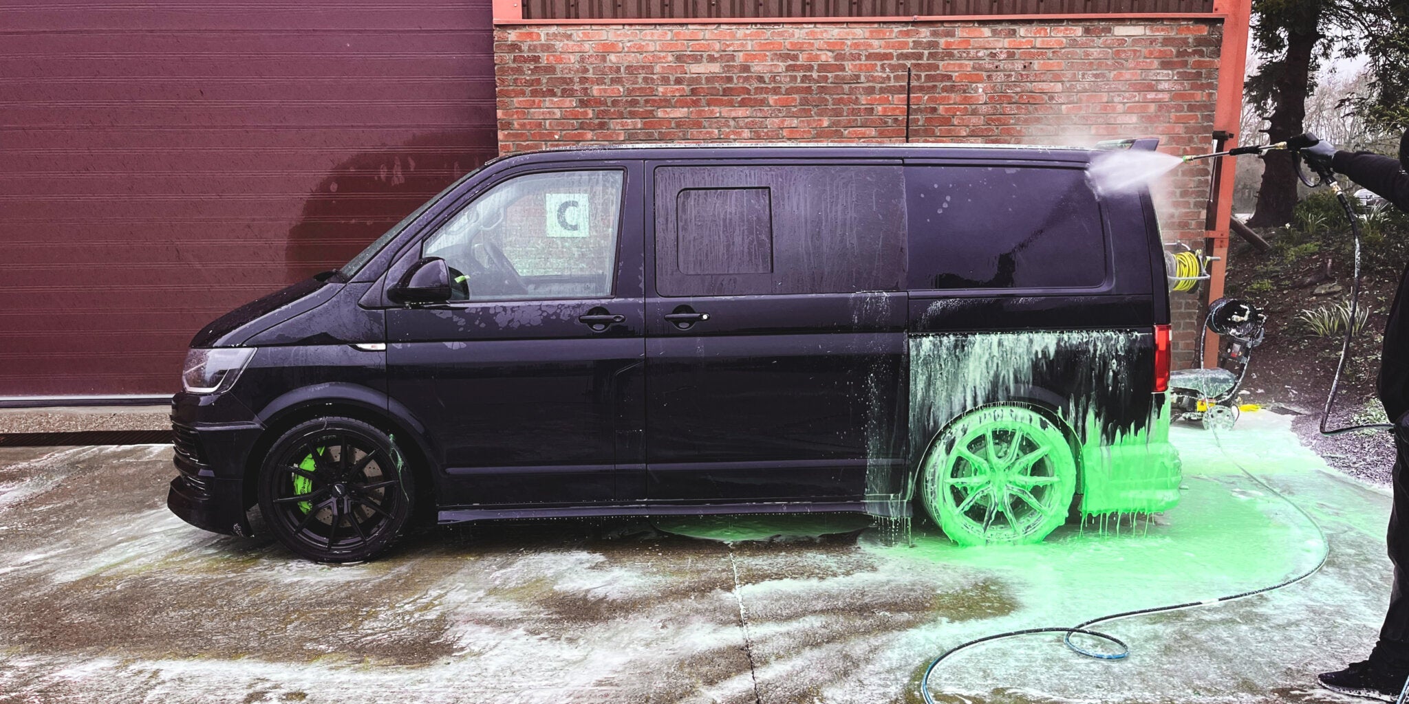 GAMMA - GREEN SNOW FOAM - Per Hagen Bilrekvisita