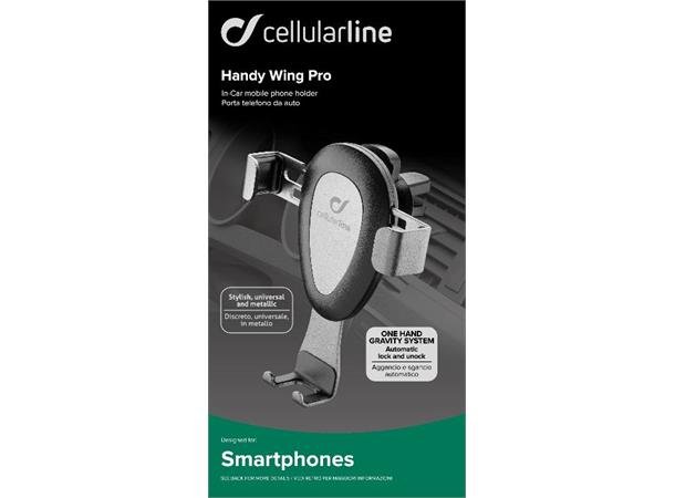 Handy Wing Pro Holder til mobiltelefon, for bruk i bil. - Per Hagen Bilrekvisita
