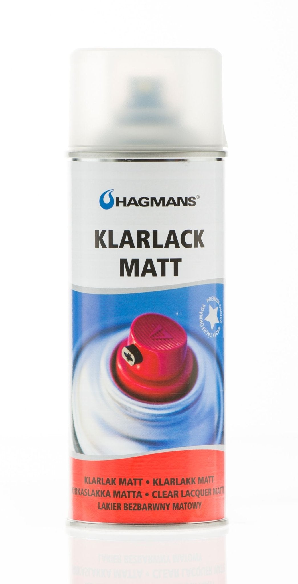 Klarlakk Matt 400 ML - Per Hagen Bilrekvisita