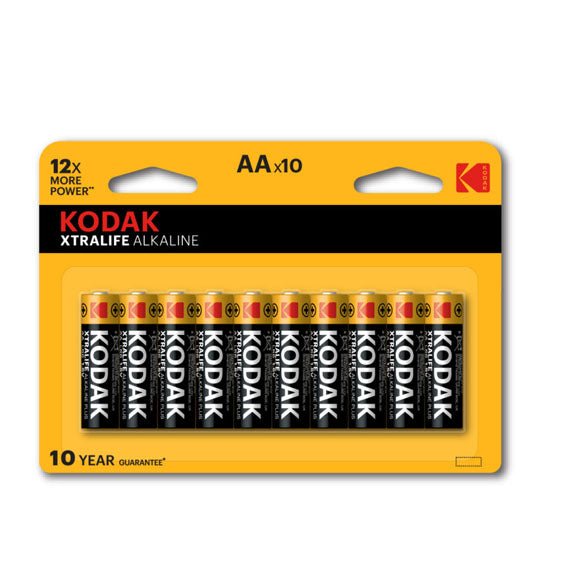 KODAK BATTERI AA 10PK - Per Hagen Bilrekvisita