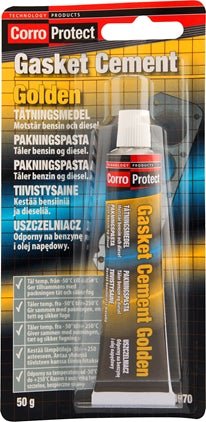 PAKNINGSPASTA GOLDEN 50 GR - Per Hagen Bilrekvisita