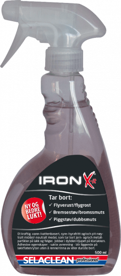 SELACLEAN IRON X - ITT 500ML - Per Hagen Bilrekvisita