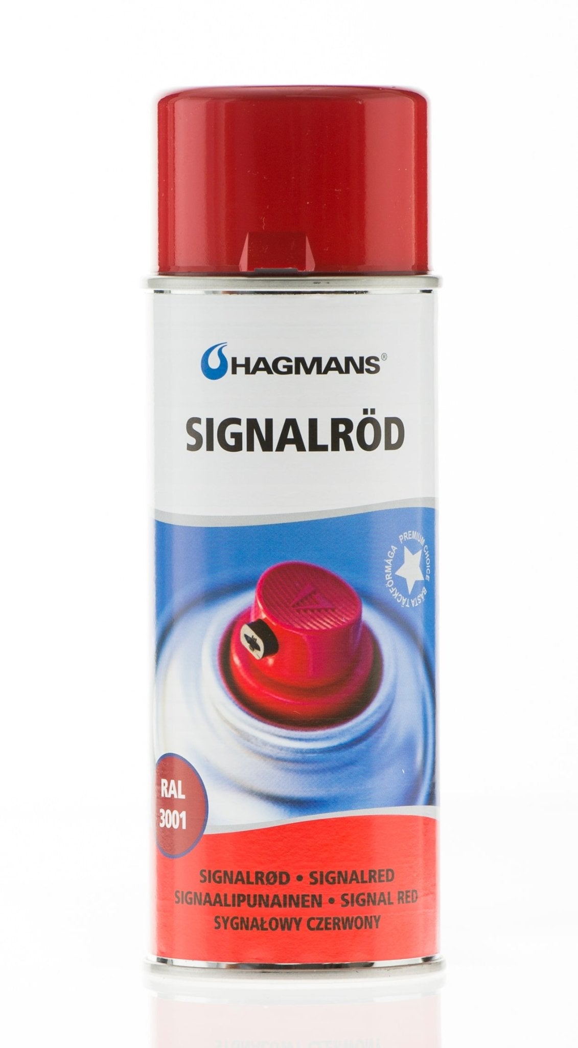 Signalrød Ral 3001 400ml - Per Hagen Bilrekvisita