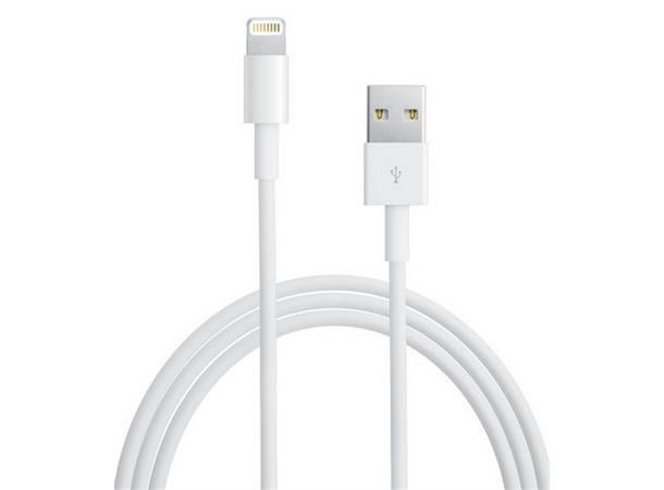 USB Data Cable Lightning Ladekabel for iPhone/lightning, 1.2M - Per Hagen Bilrekvisita
