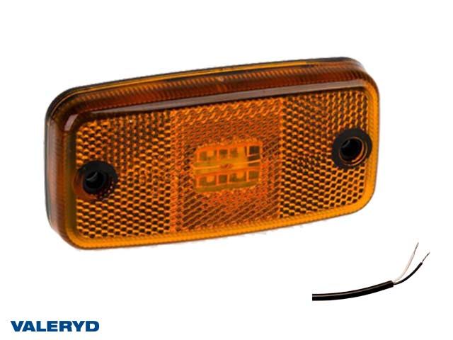 VALERYD LED SIDEMARKERINGSLYKT 110X54X16MM - Per Hagen Bilrekvisita