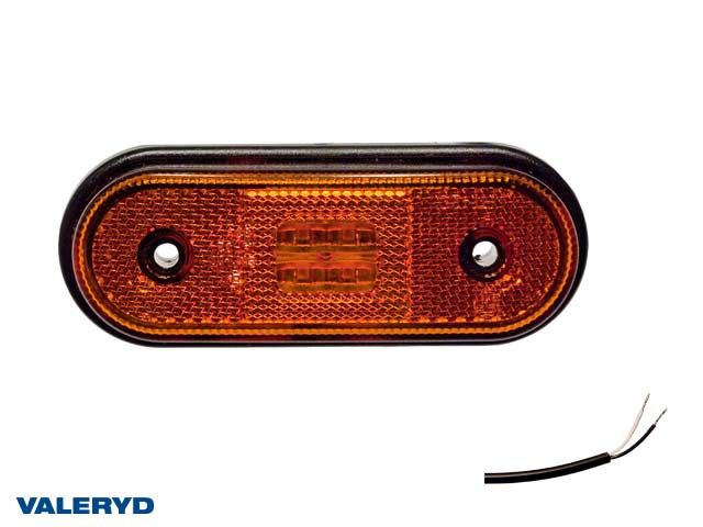 VALERYD LED SIDEMARKERINGSLYKT 120X46X18MM - Per Hagen Bilrekvisita