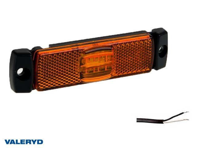 VALERYD LED SIDEMARKERINGSLYKT 130X32X14.5MM - Per Hagen Bilrekvisita