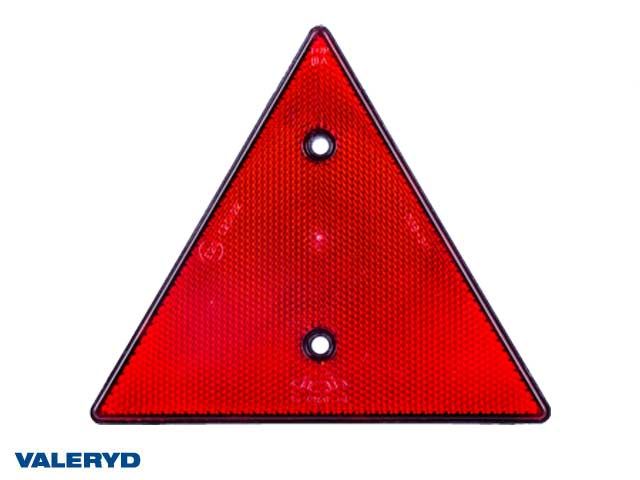 VALERYD TRIANGELREFLEKS 156x136MM MED SKRUEHULL - Per Hagen Bilrekvisita