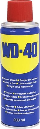 WD - 40 MULTISPRAY 200ML - Per Hagen Bilrekvisita